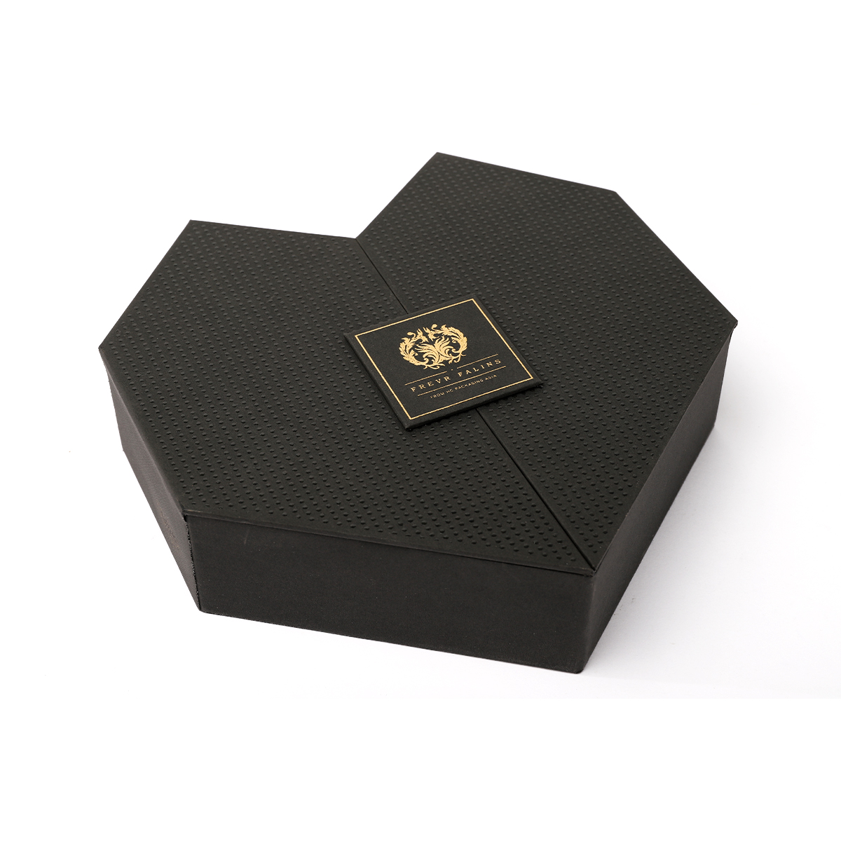 50ml perfume box Black fragrance packaging