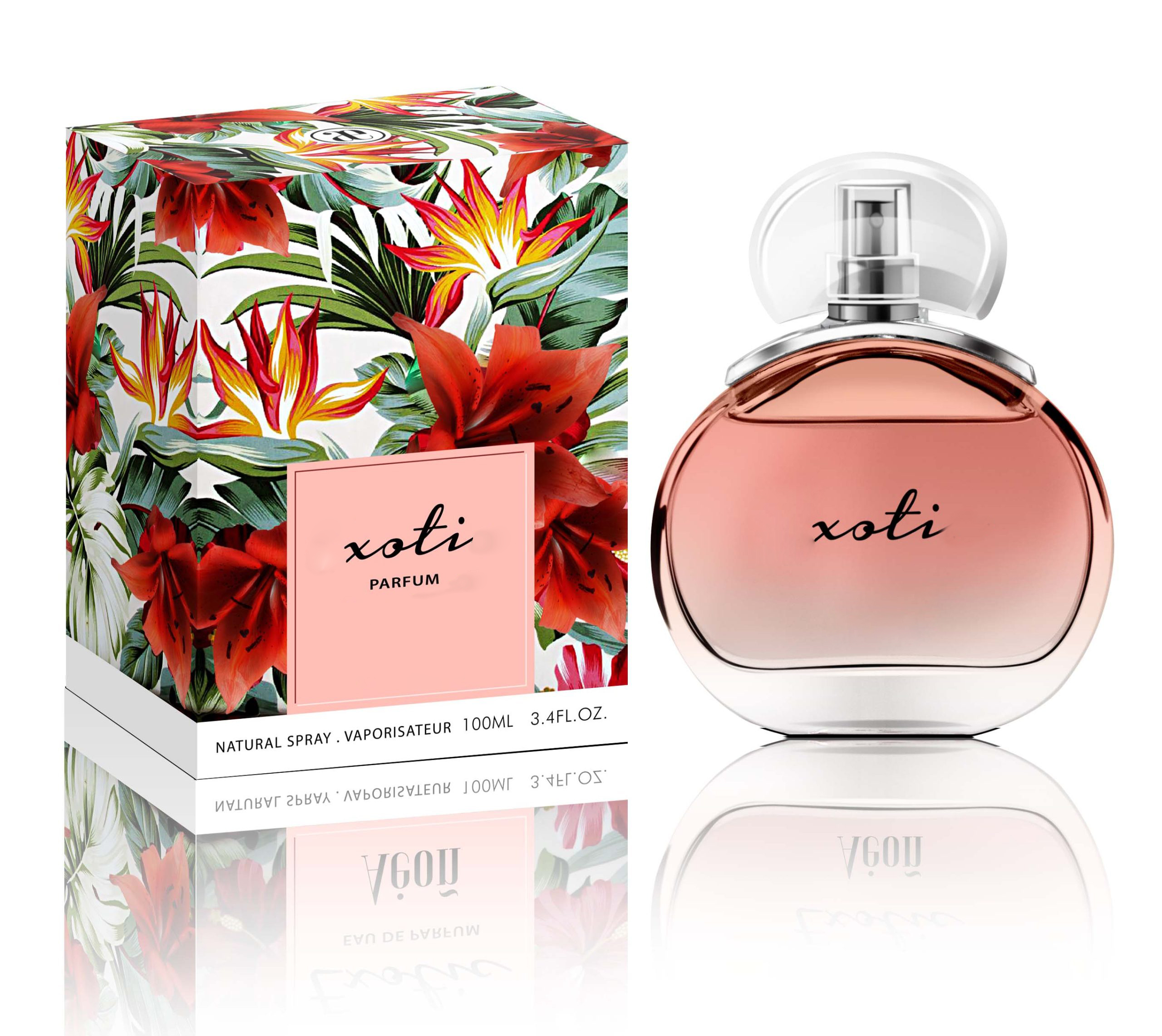 Paper Perfume Gift Box