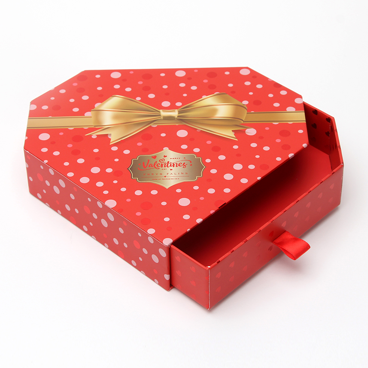 Heart-shaped lipstick packaging gift box