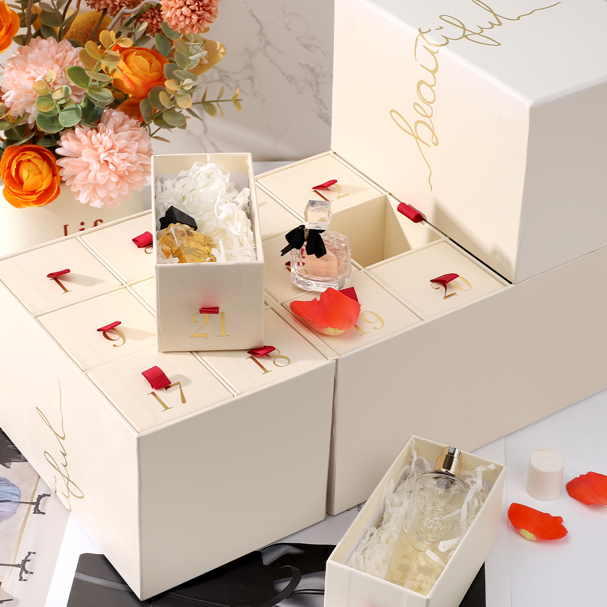 24 calendar perfume box customization