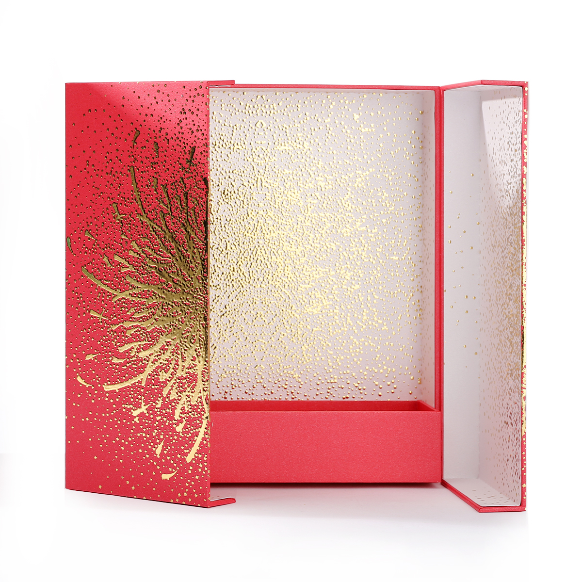 Red perfume boxes design 