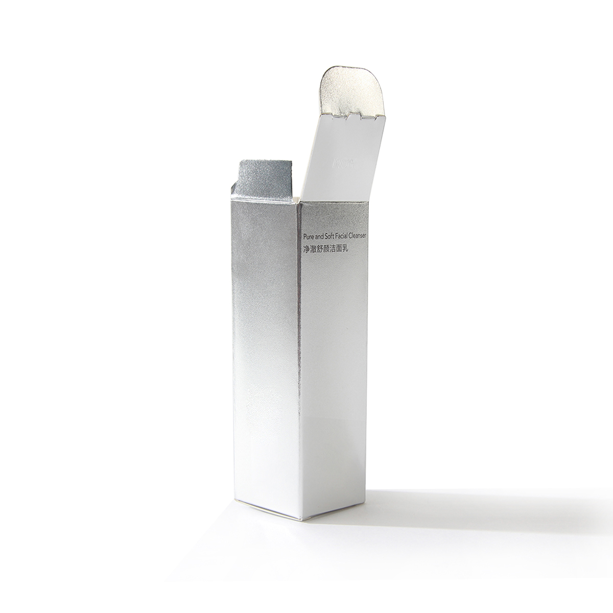 Cleansing Card box packaging