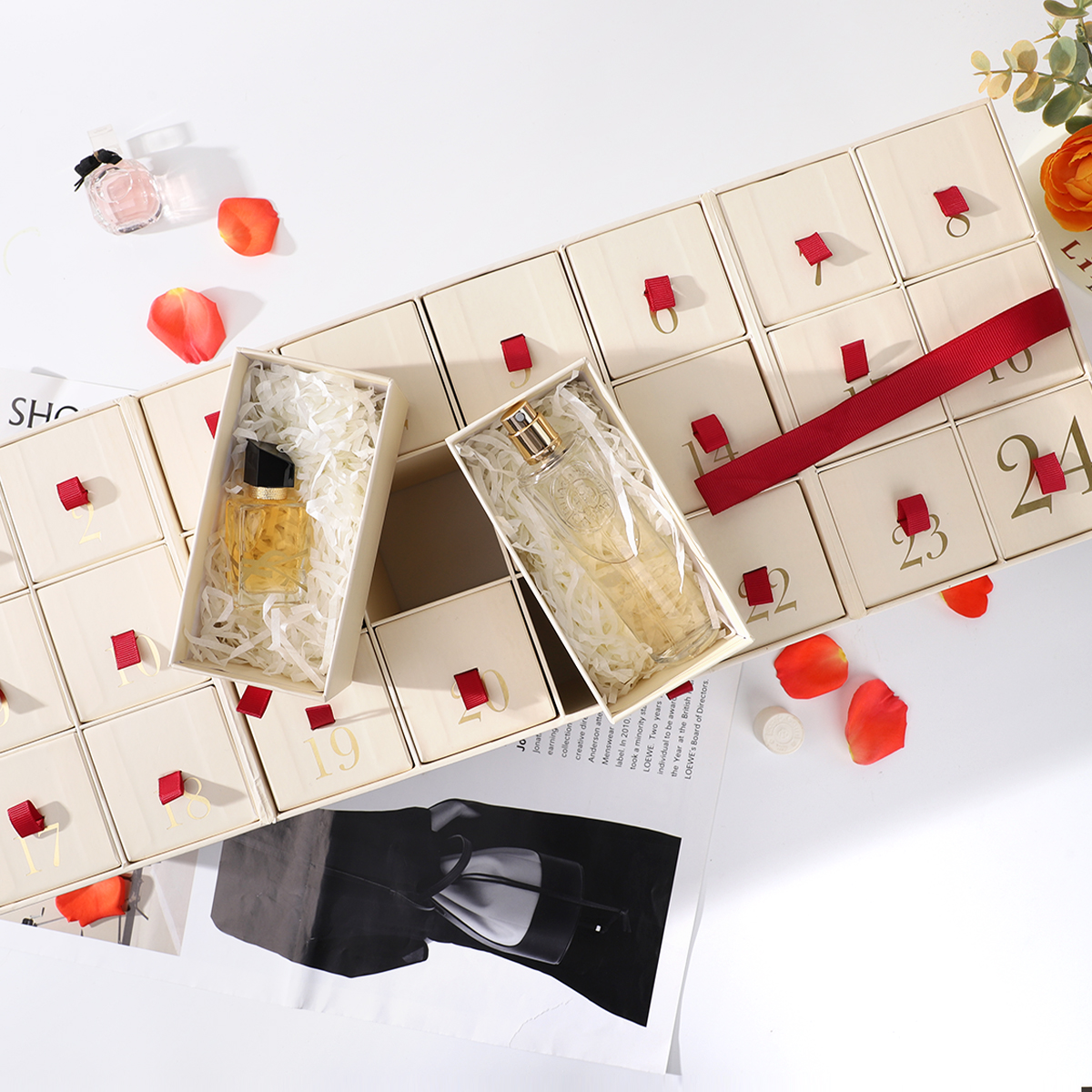 24 calendar perfume box customization