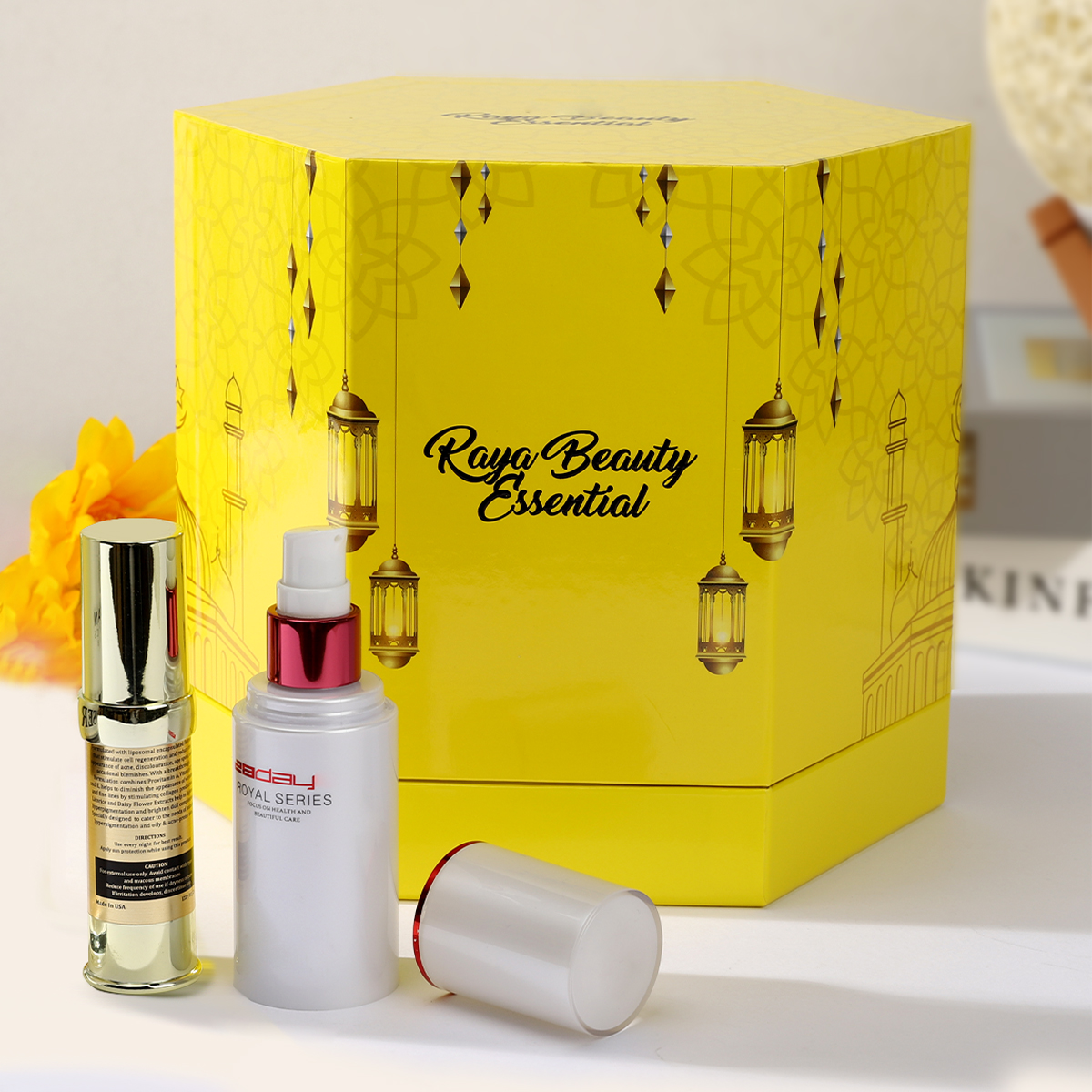 Multifunctional skin care packaging gift box