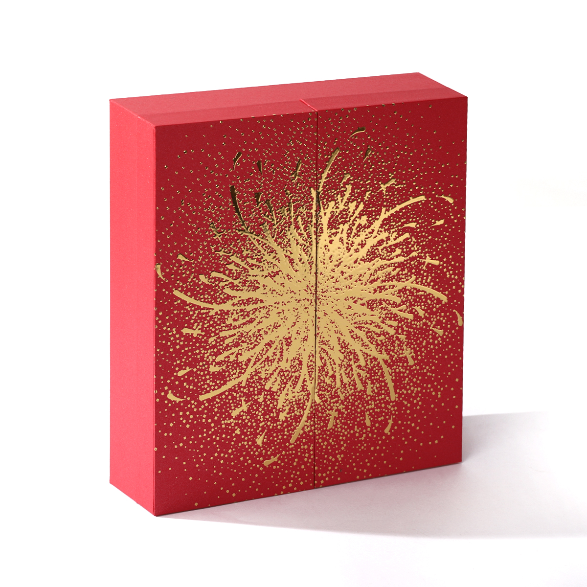 Red perfume boxes design 