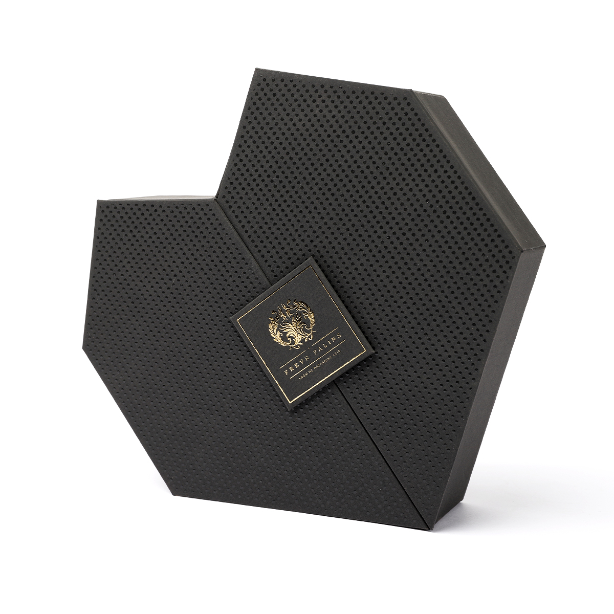 50ml perfume box Black fragrance packaging