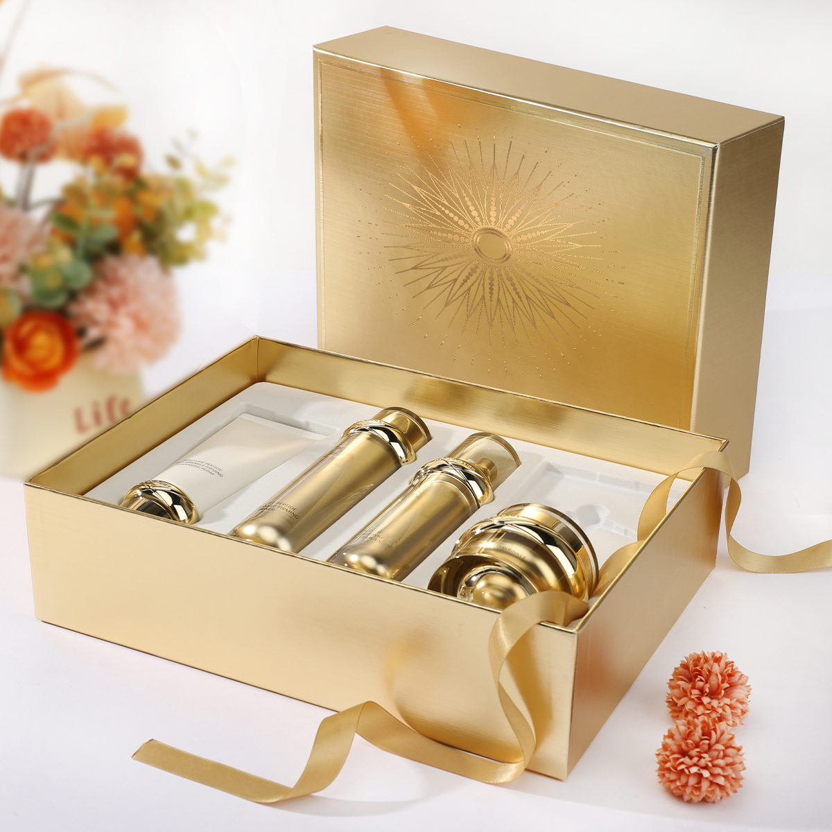 Luxury cosmetic box Valentine gift box