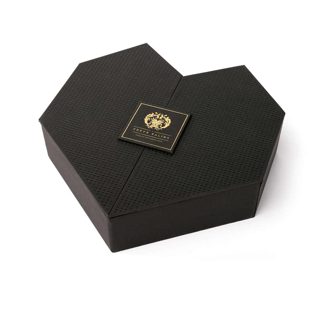 50ml perfume box Black fragrance packaging