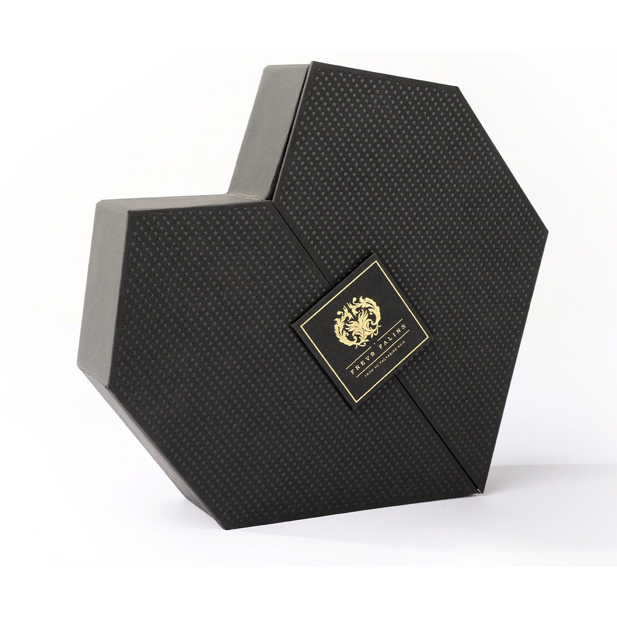 50ml perfume box Black fragrance packaging