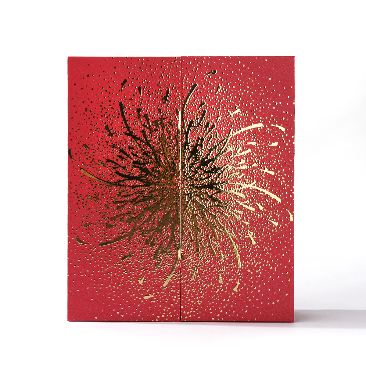 Red perfume boxes design 